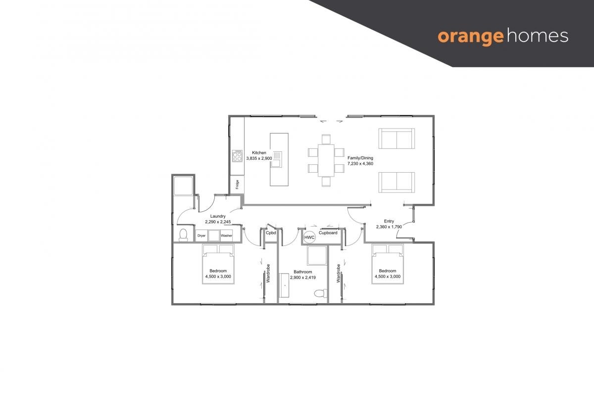 Caspian floor plan