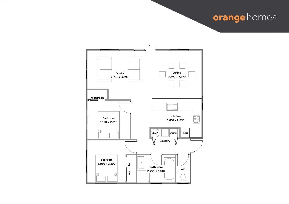 Brava floor plan