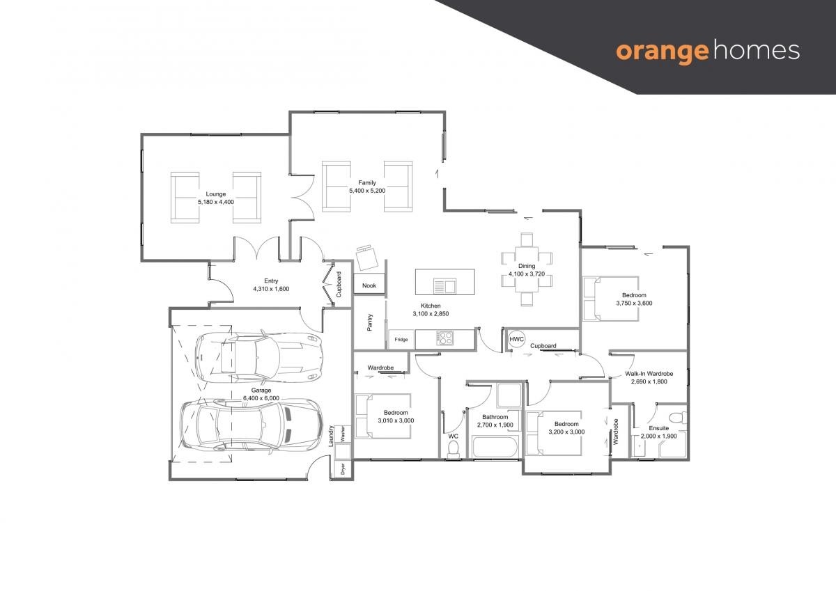 Archer floor plan