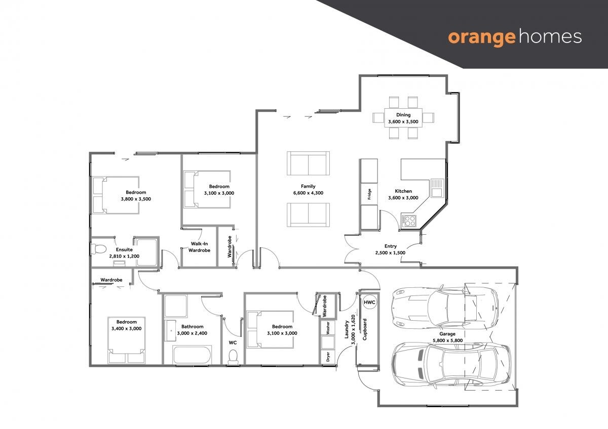 Timor floor plan