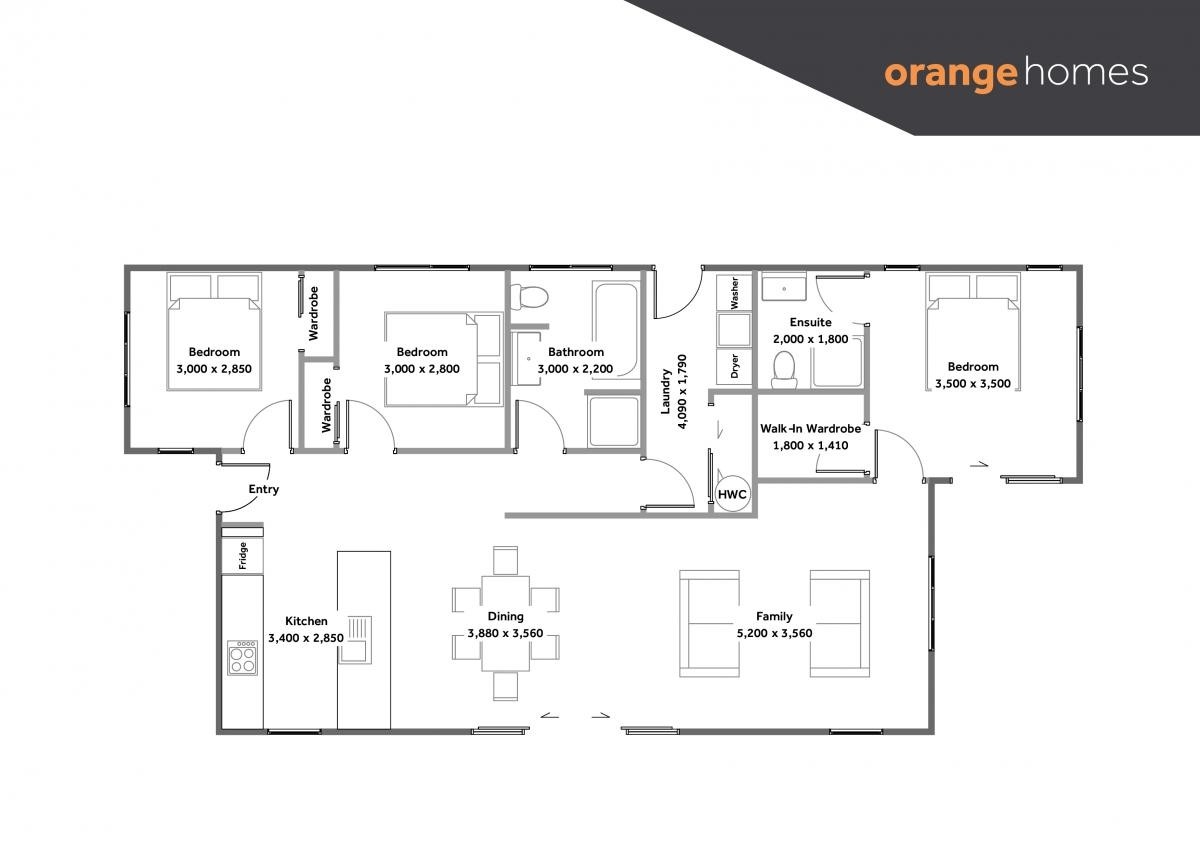Fiero floor plan