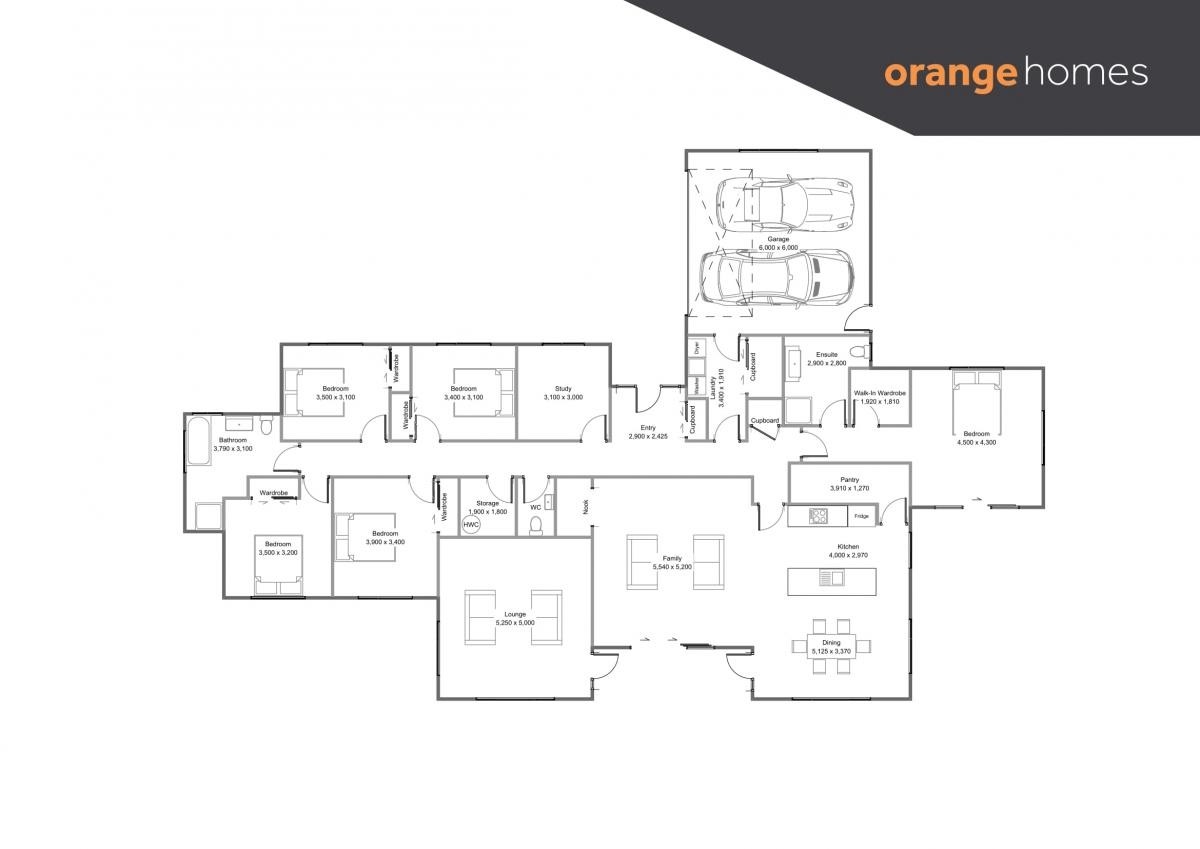 Clydesdale floor plan