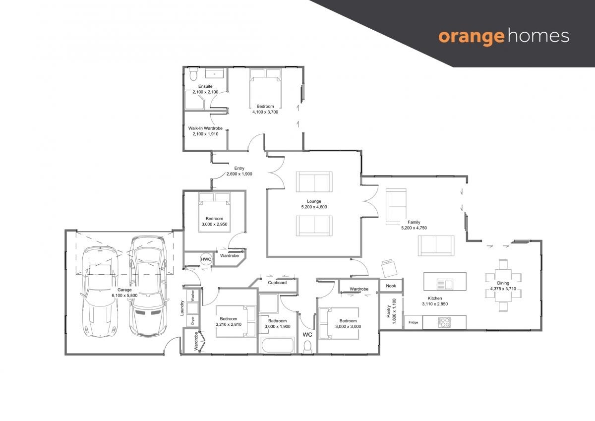 Bellini floor plan