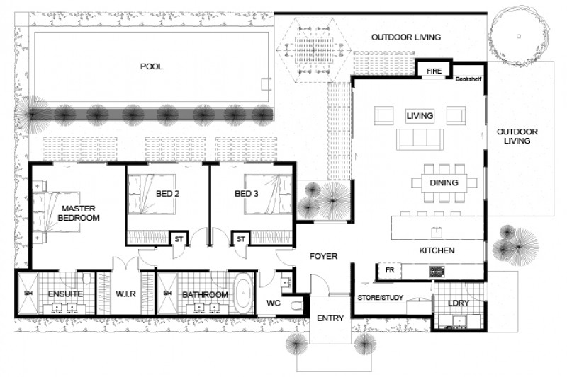 Pukeko floor plan