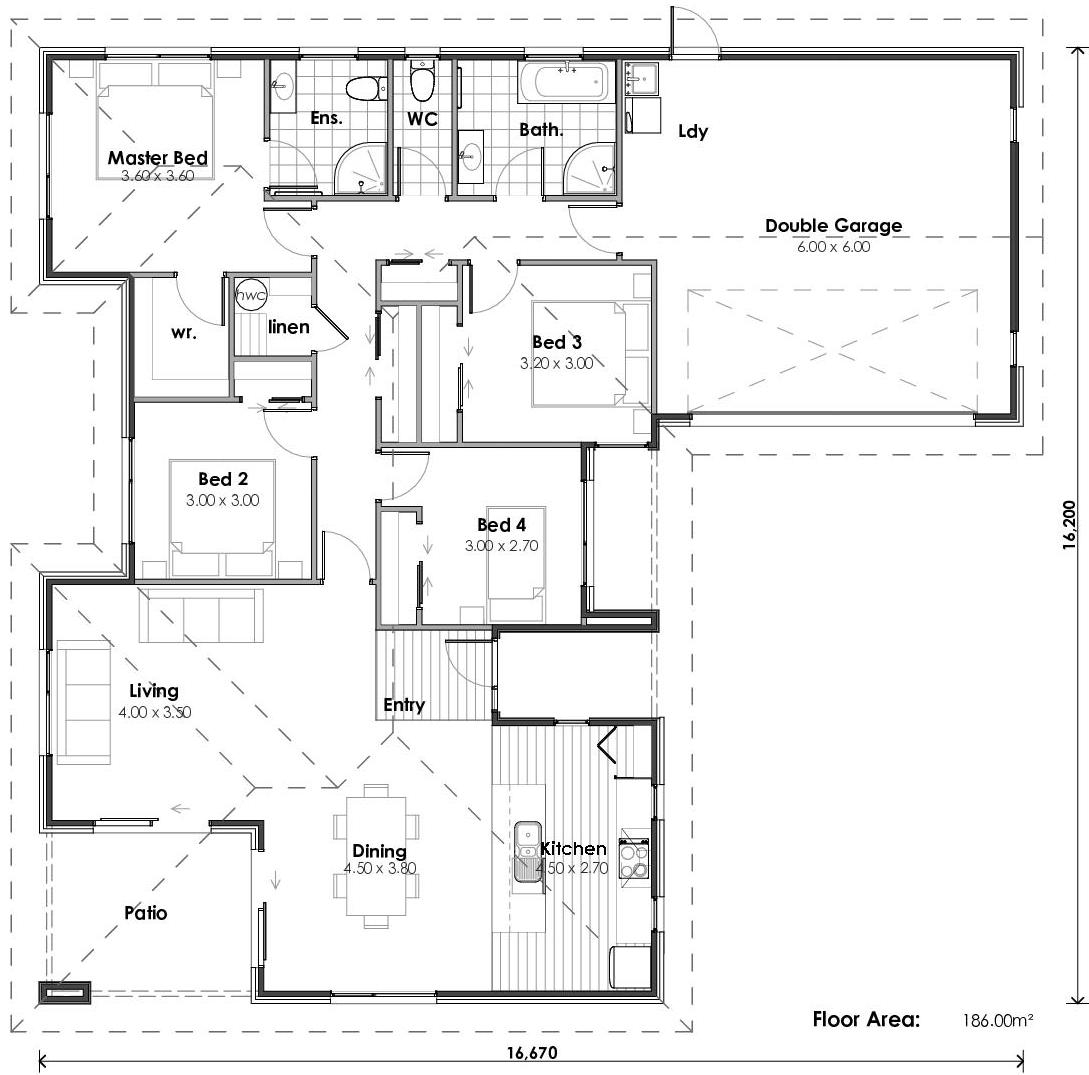 Wanaka floor plan