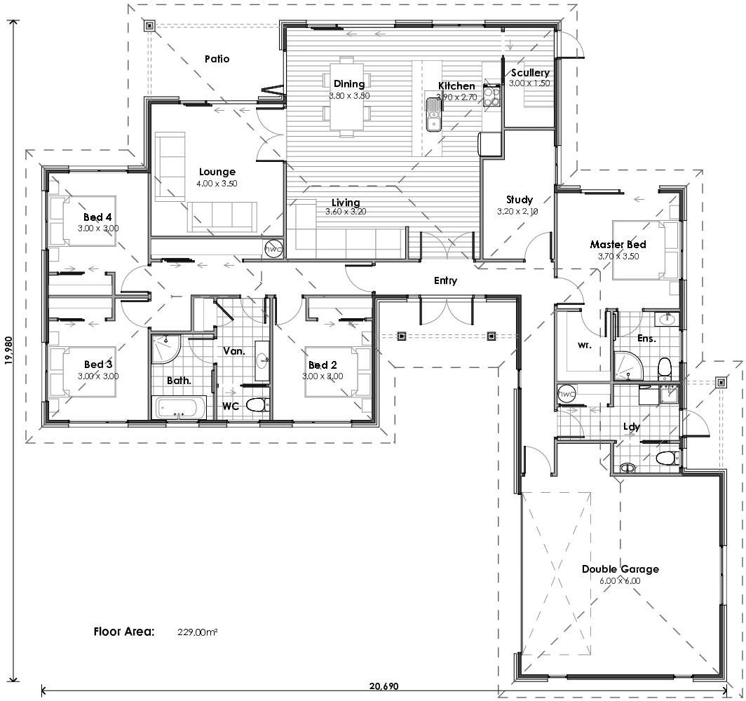 Riverton floor plan