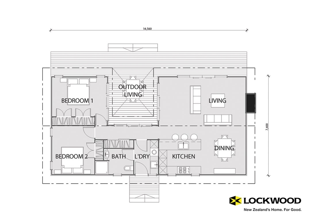 Akaroa floor plan
