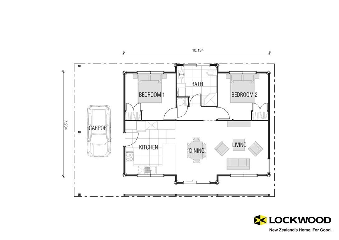 Pukeko floor plan
