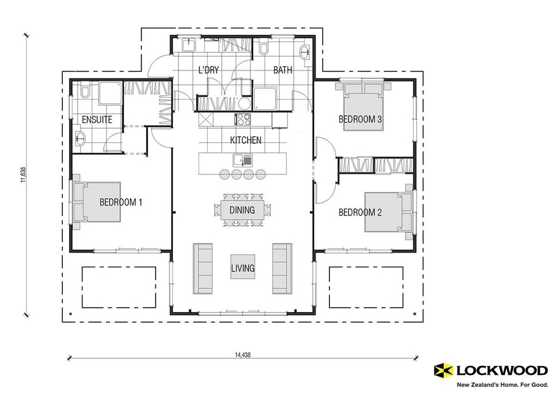 Waiheke floor plan