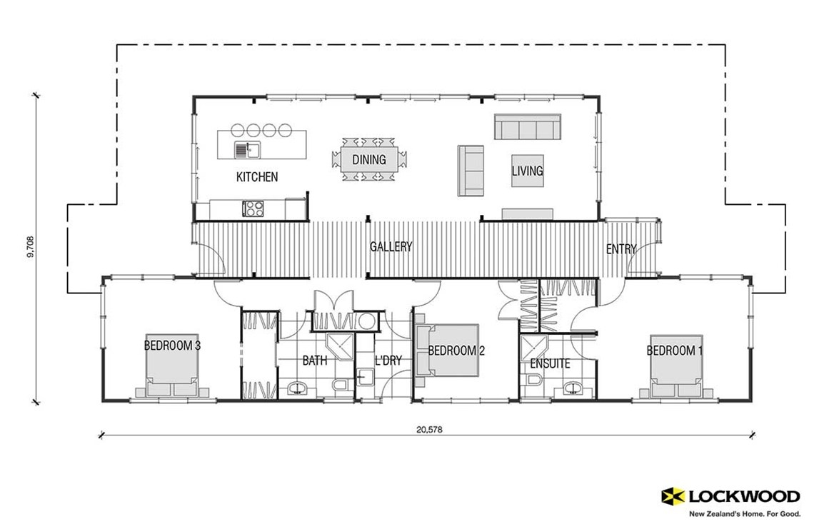 Pavillon floor plan