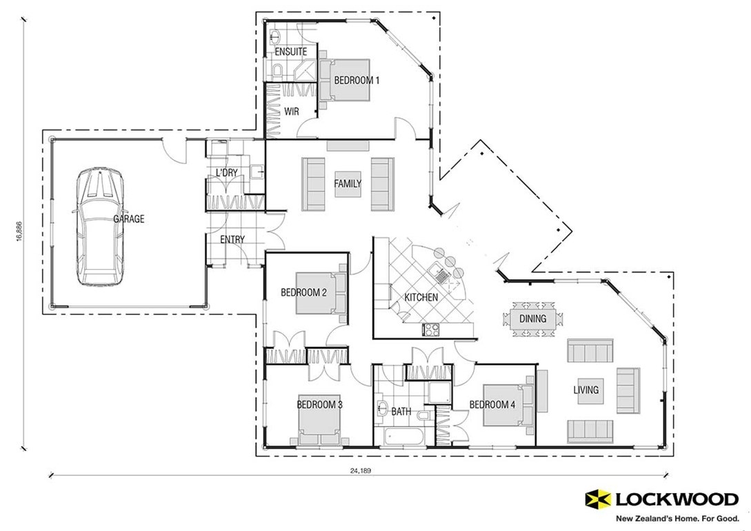 Trinidad floor plan
