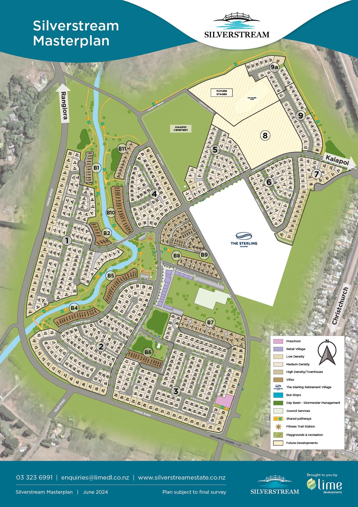 Silverstream Subdivision stages image