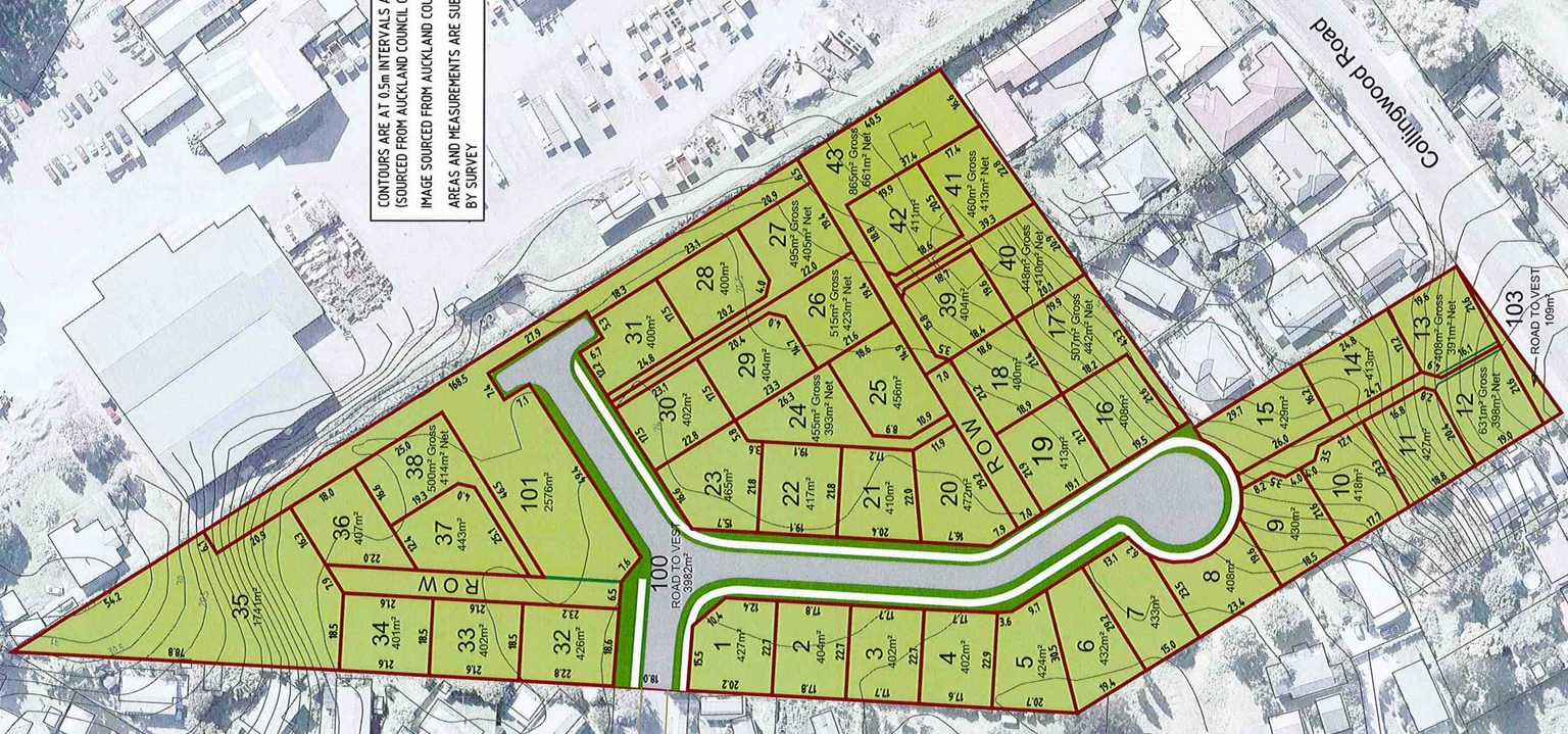Waiuku Hamilton Drive Estate stages image