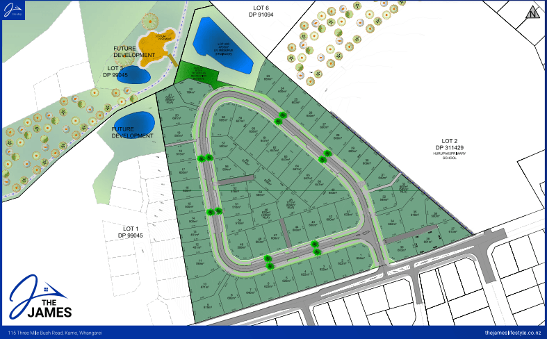 The James stages image