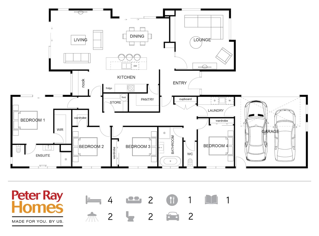 Oakbridge Show Home floor plan