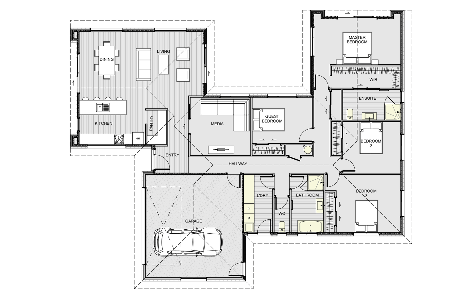 Exceptional Views at Vista floor plan