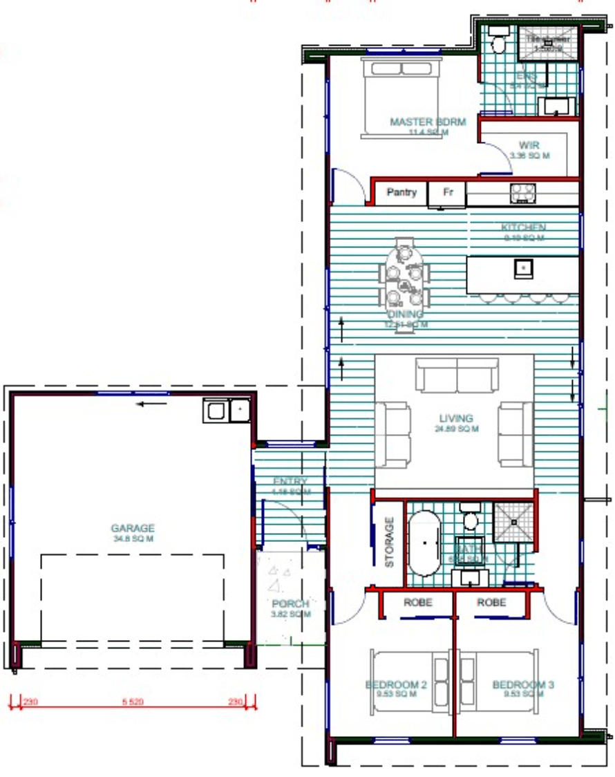 Lot 53 Sunderland Park, Clyde floor plan