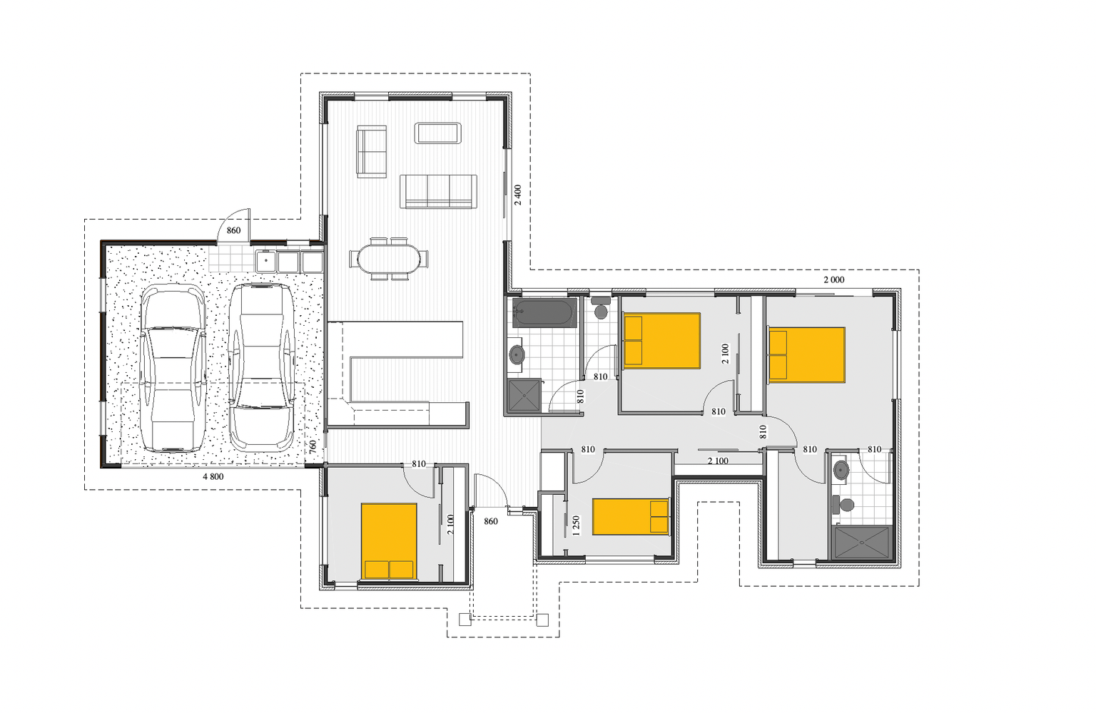 Building in Waiuku  floor plan