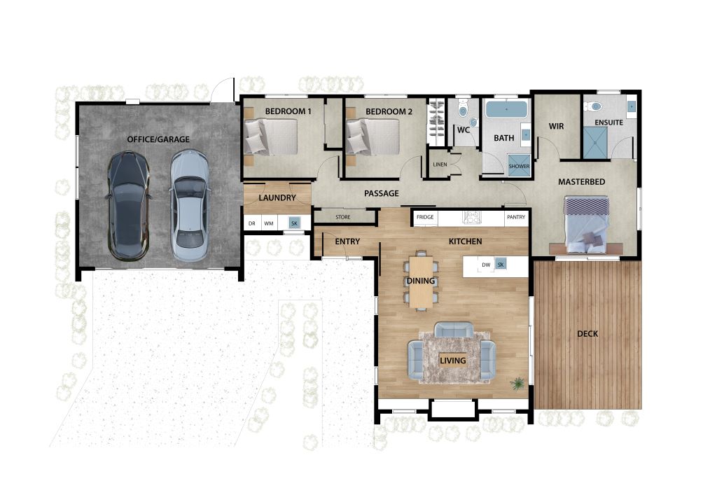 33 Scully Place, Invercargill floor plan