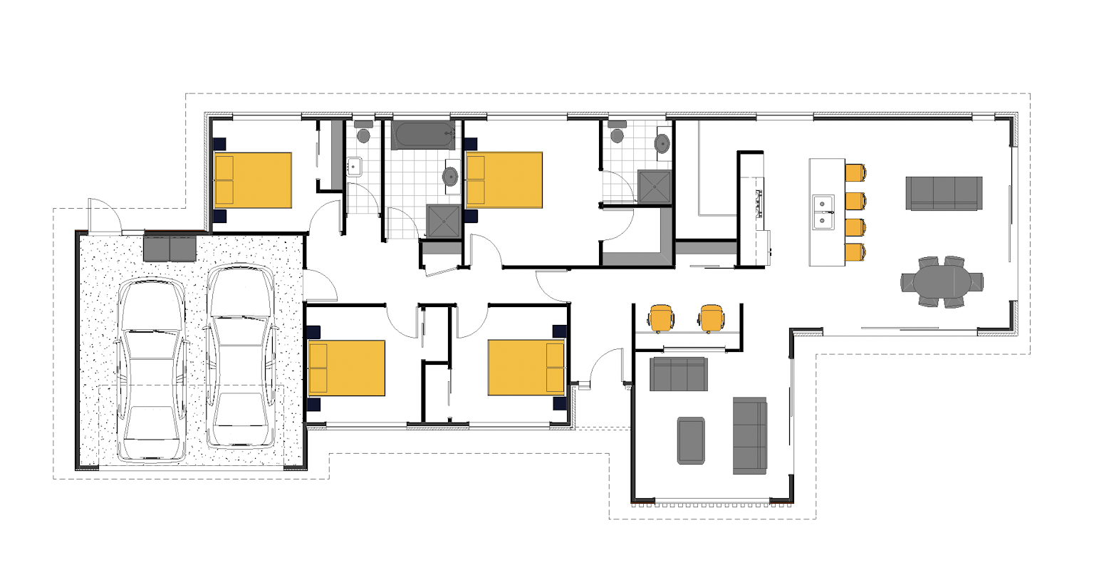 McLarin Rd Show Home floor plan