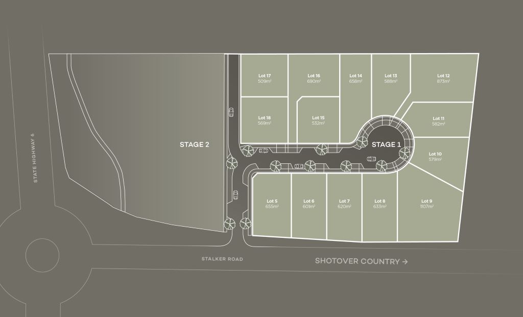 Lot 13, Shotover Rise, Off Stalker Road, Queenstown  floor plan