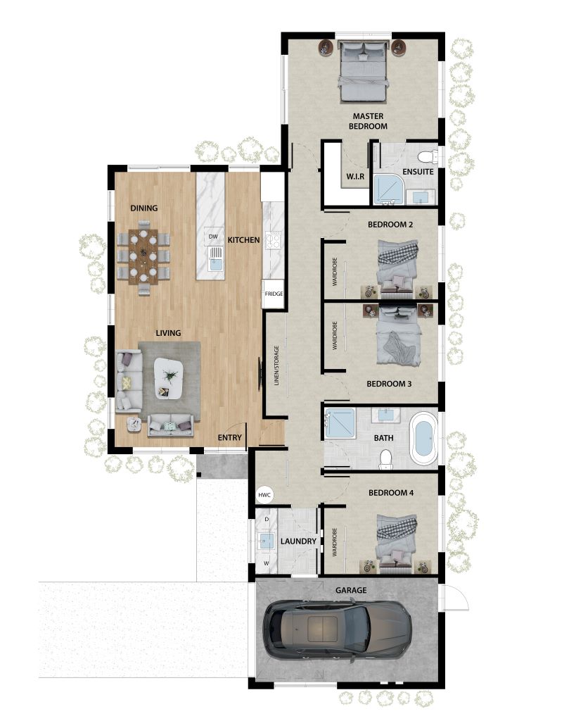 4 Herridge Street, Woodend, Christchurch floor plan