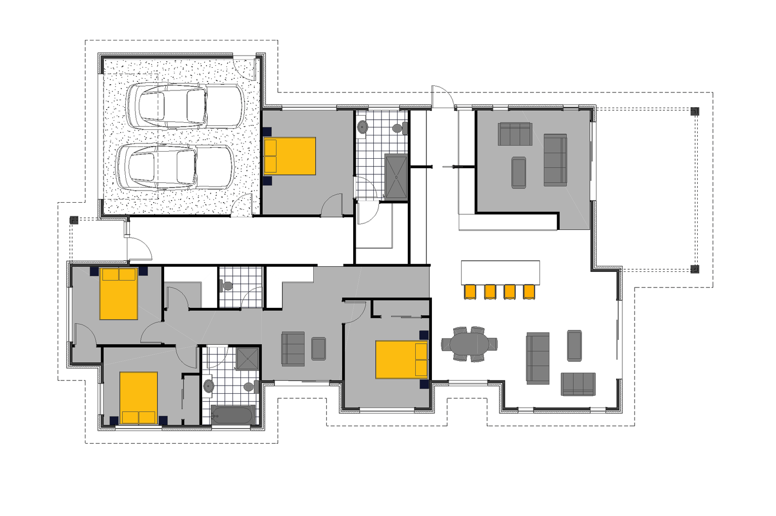 254 Karioitahi Road floor plan