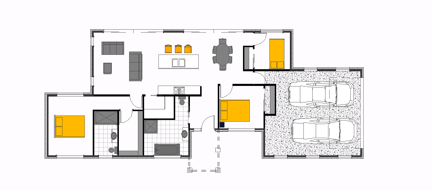 120 Cemetery Road, House and land package floor plan