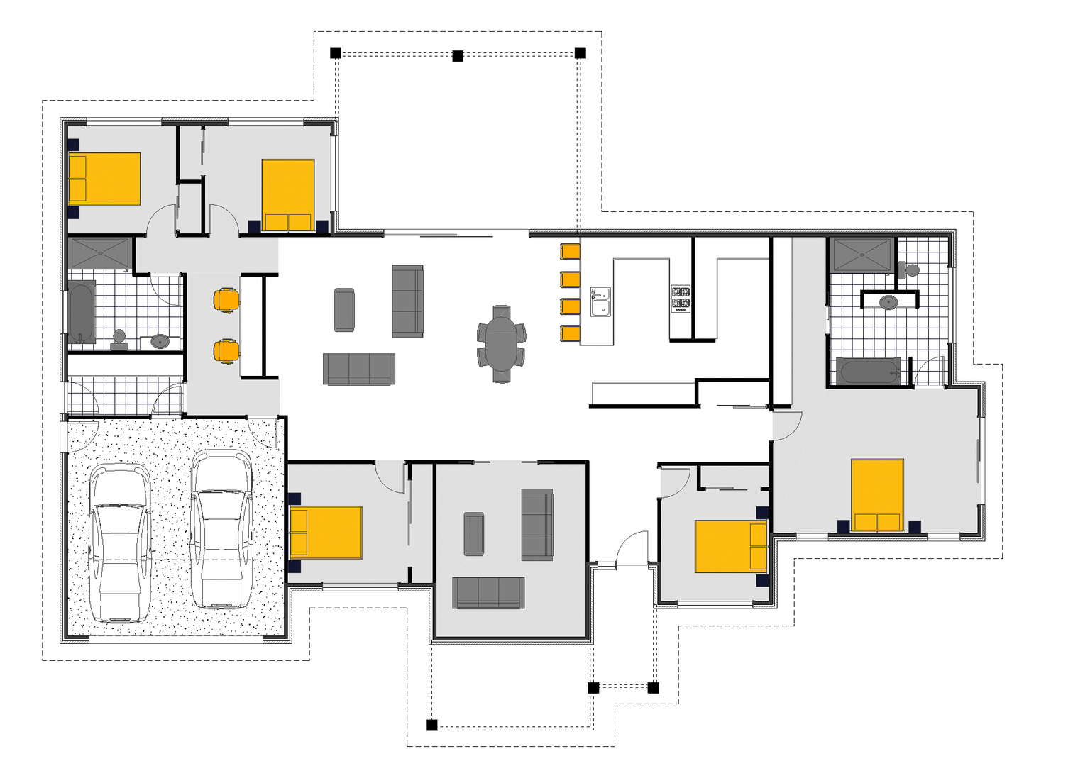 Country Style Onewhero floor plan