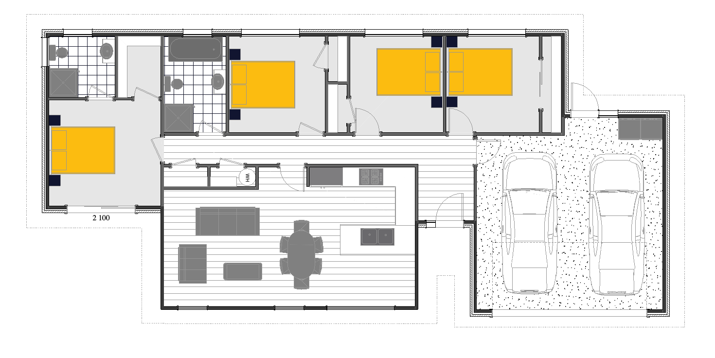 Hamilton Drive- Lot 8 floor plan