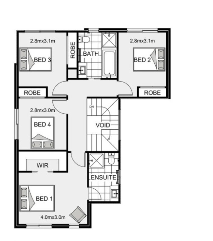 Sun and Sea Views floor plan