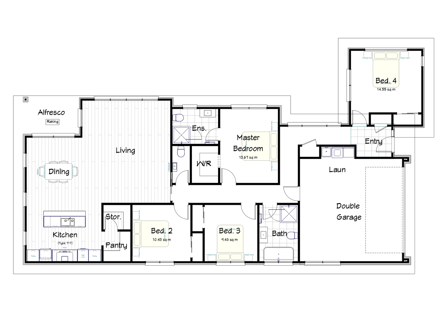 Helensville -Lot 1 Rautawhiri Road floor plan