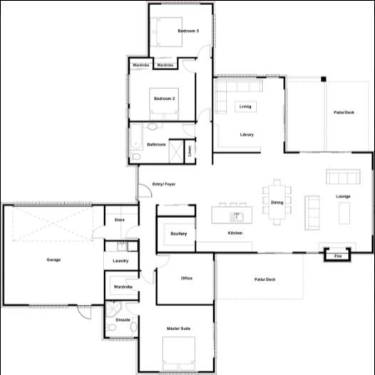 Judea 20b Montgomery Road floor plan