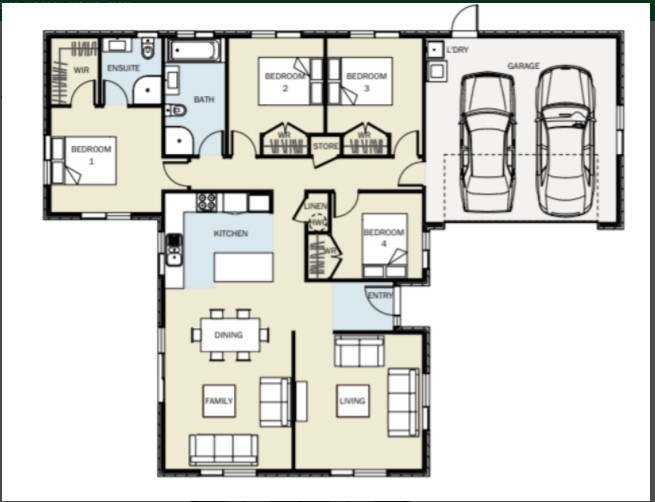 Superb Rural Living in Northland floor plan