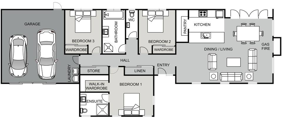 Signature Homes, Show Home - Jacks Point floor plan