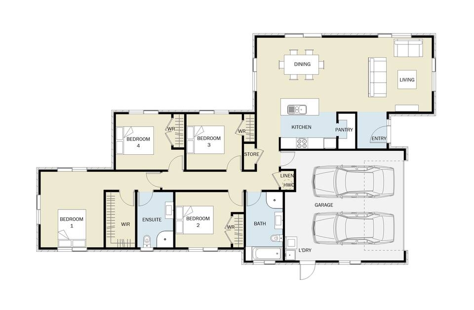 Lot 2 -  Kahawai Point floor plan