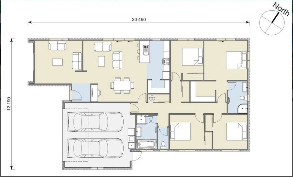 Lot 28, Fit for large, outdoor loving family in Darfield Estates floor plan