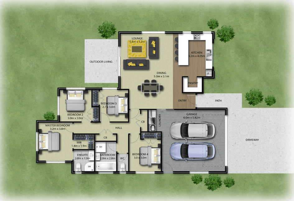 HAULTAIN ESTATE LOT-50 floor plan