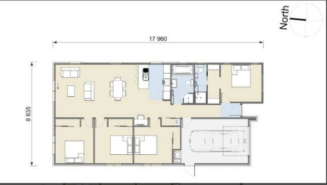 Perfect location in Kennedy's Green floor plan