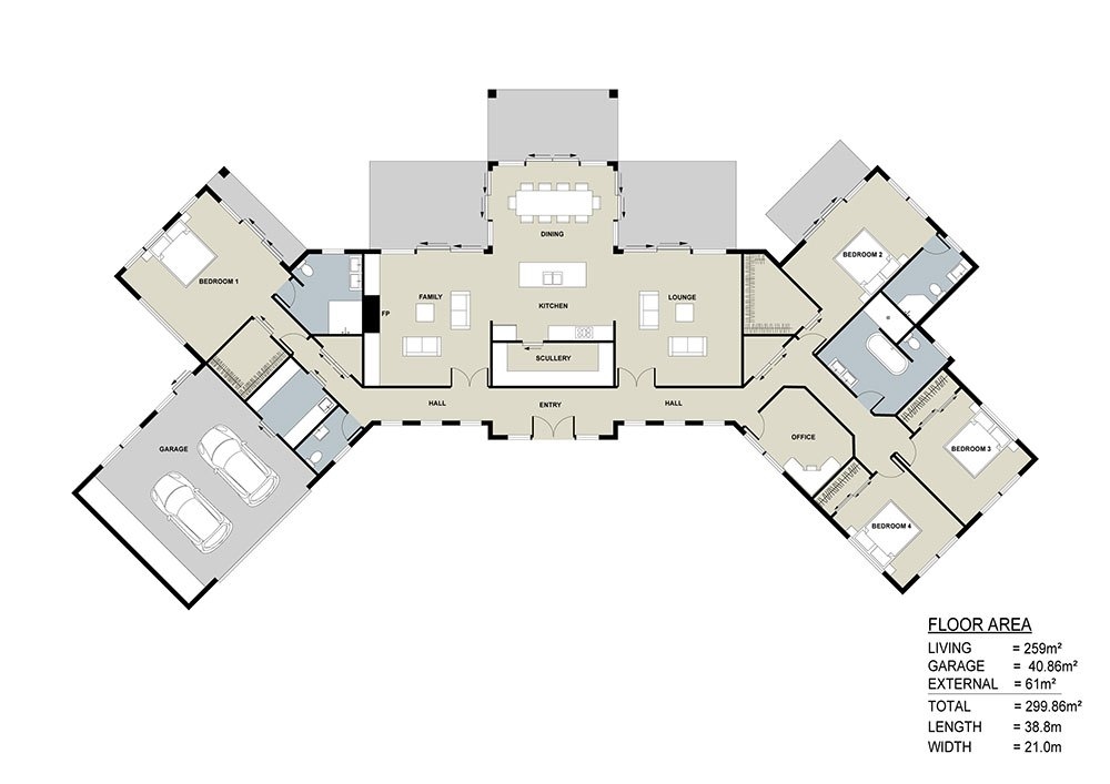 Visit Our Auckland Lifestyle Showhome floor plan