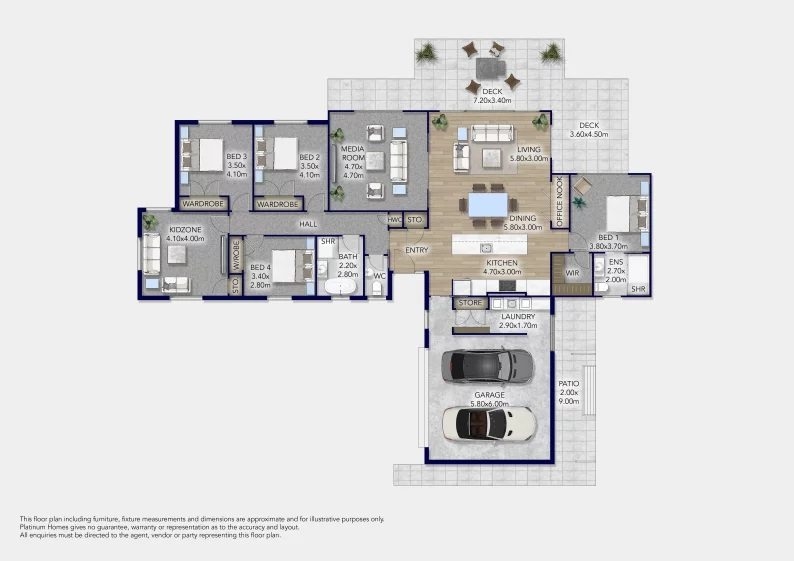 AUDAX LANE, PYES PA, TAURANGA floor plan
