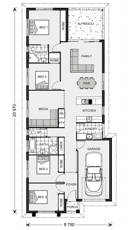 The Perfect Start floor plan