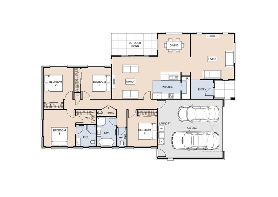 Lot 2 -  Kahawai Point floor plan