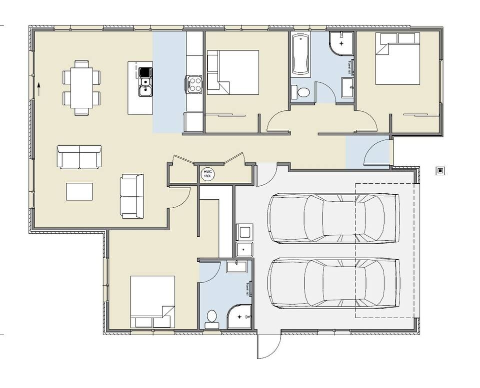 Sited for Sun in Kennedys Green, Halswell floor plan