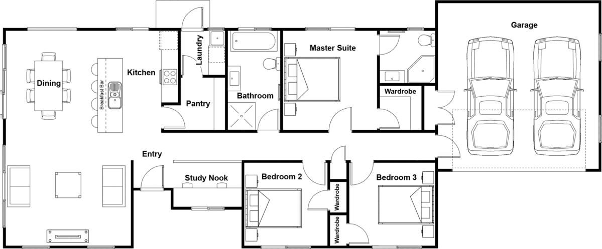 HIDDEN GEM HOUSE & LAND PACKAGE floor plan