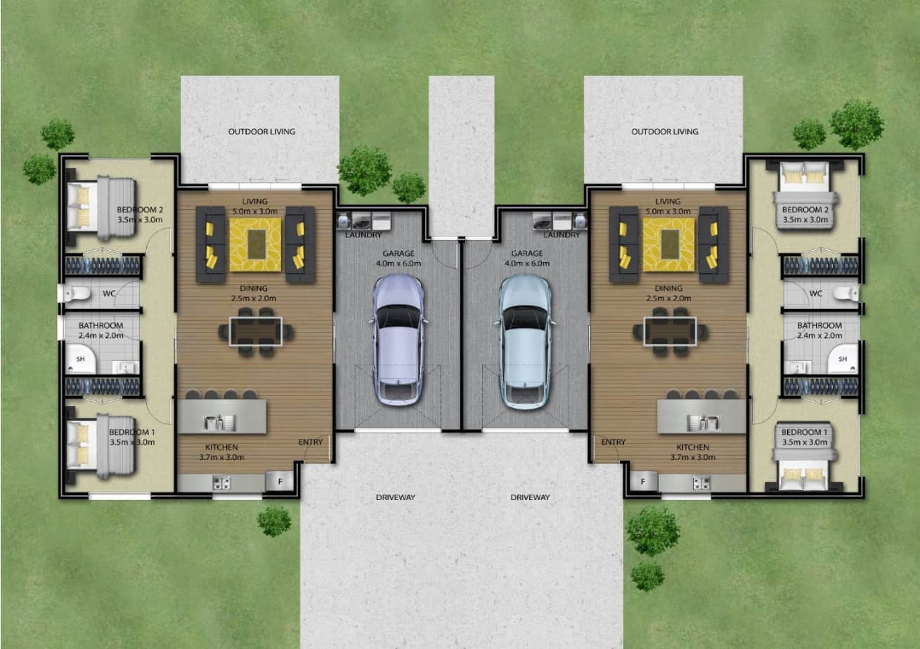 HAULTAIN ESTATE LOT-82 & 83 floor plan
