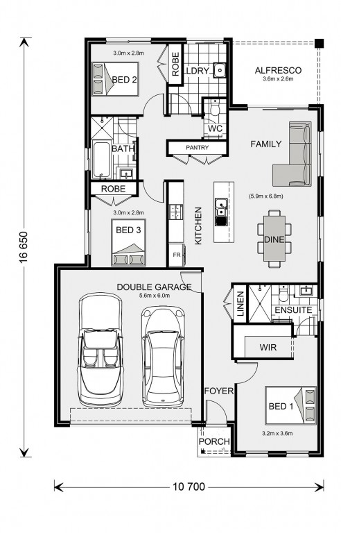 Lot 13 Tuakau floor plan