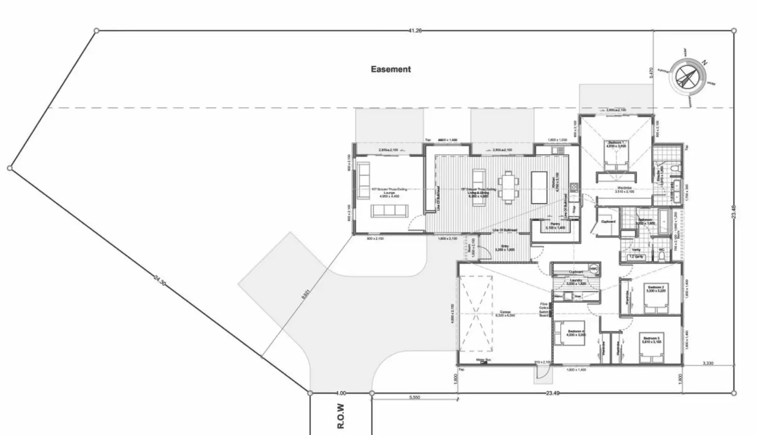 knights stream estate, house & land package halswell floor plan