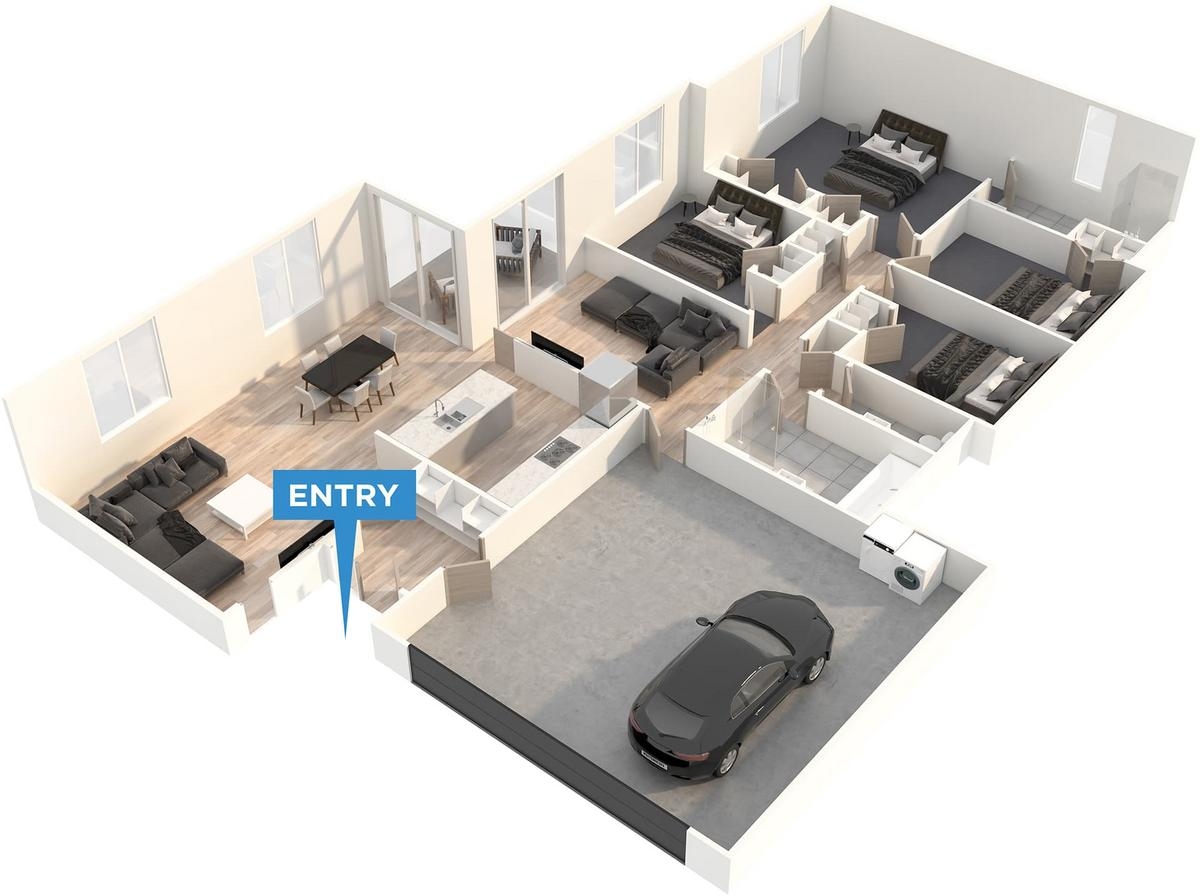 House & Land Package in Lower Queen St Subdivision floor plan