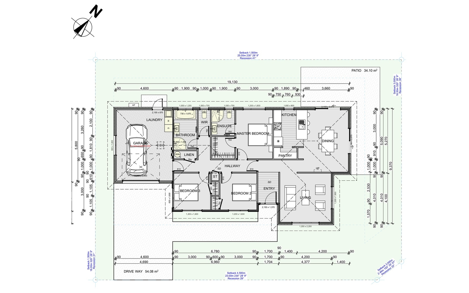 Sun soaked family home - Berryfields floor plan